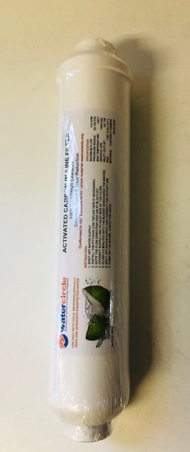 ACTIVATED COCONUT CARBON INLINE WATER FILTER