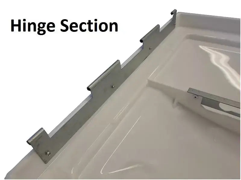 Replacement Plastic Lid for Old Style Jensen 14" x 14" Vent