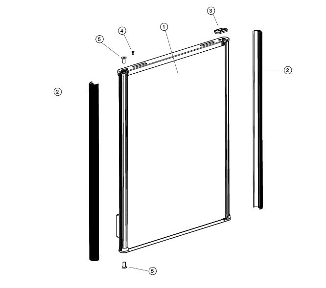 62671227-Panel Retainer Black t/s N304.3 single