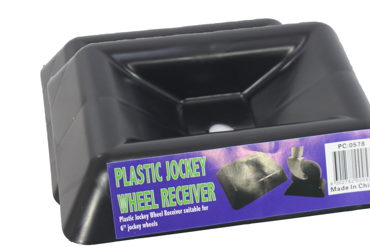 Plastic Jockey Wheel Receiver Small