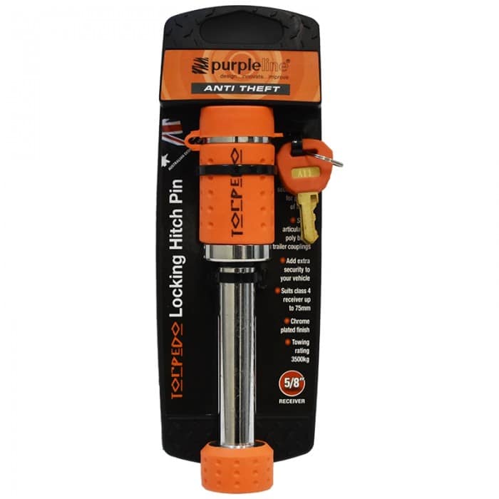 Torpedo Locking Hitch pin