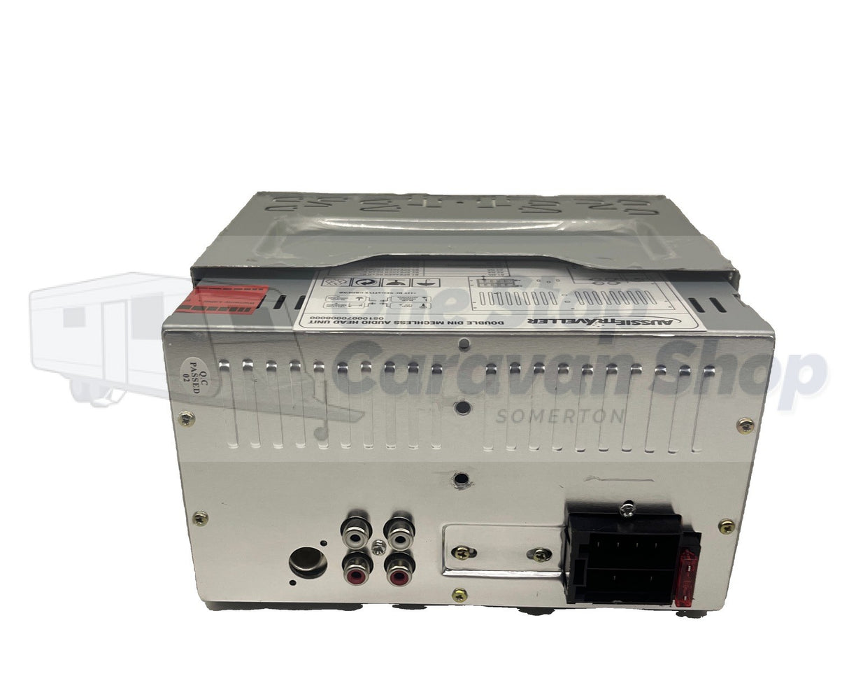 Audio Head Unit Double Din Mechless - Bluetooth