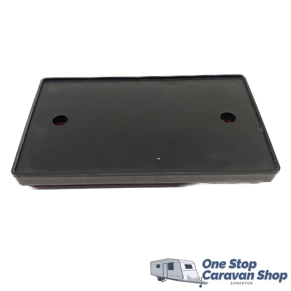 Red Screw on Reflector (75mm x 45mm)