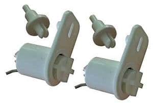 241 2865 00/4 Hinge for the freezer flap door of Dometic Electrolux fridge