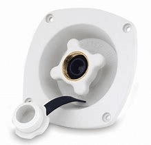 Shurflo Flush Mount City Water Regulator White