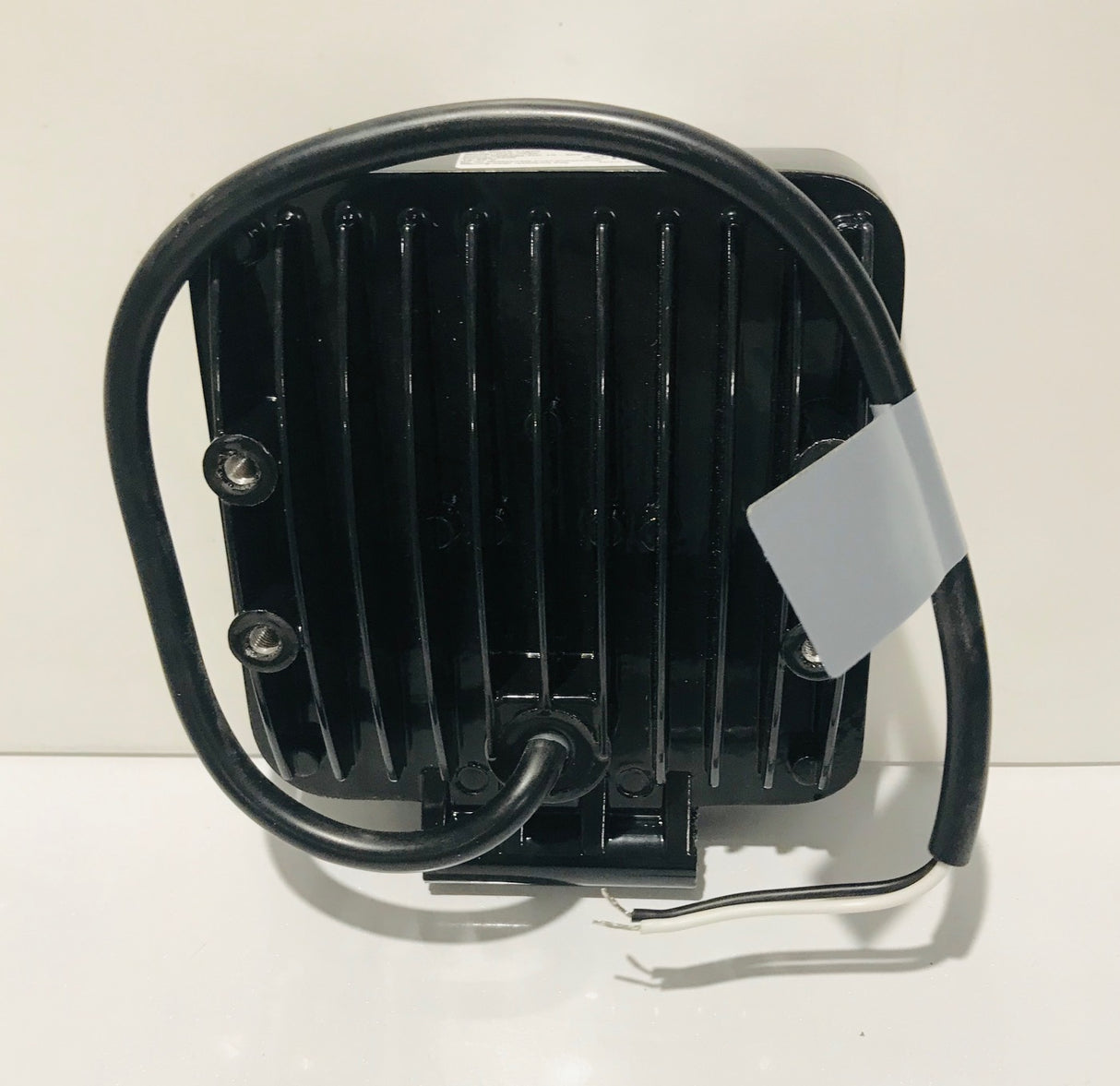 LED Square Work Light Black