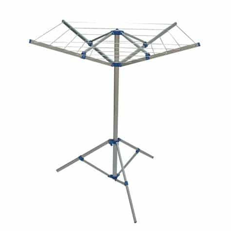 4 Arm Rotary Clothes Airer