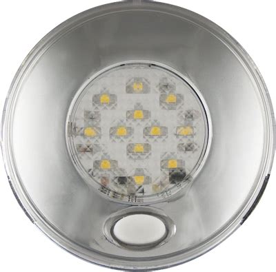 LED Autolamps 79 Series Interior Lamp with on/ off switch (Silver)