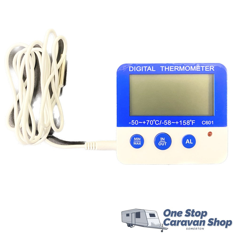 On The Road RV Digital Fridge Thermometer