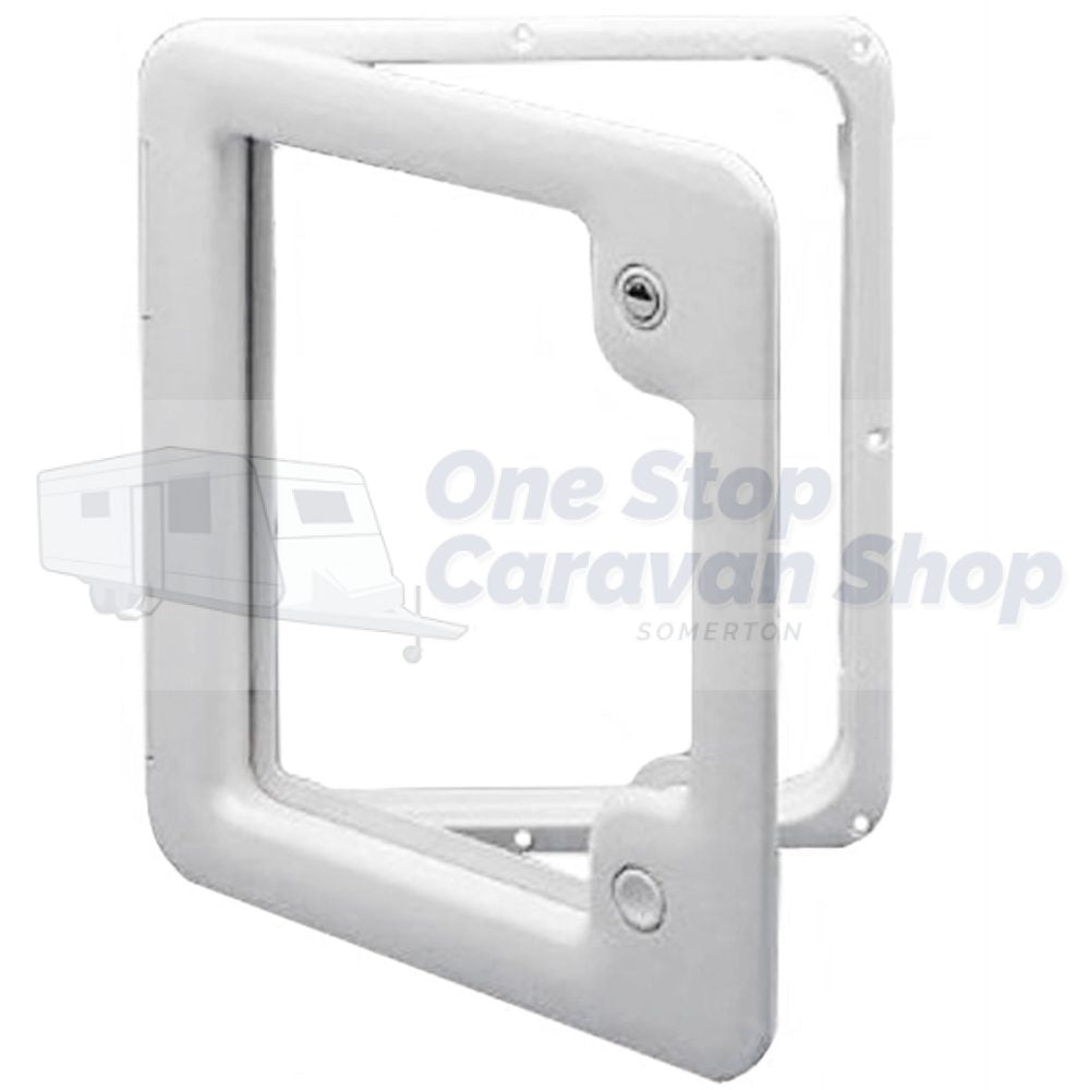 THETFORD PUSH BUTTON FOR SERVICE DOORS 3/4/5/6 - White