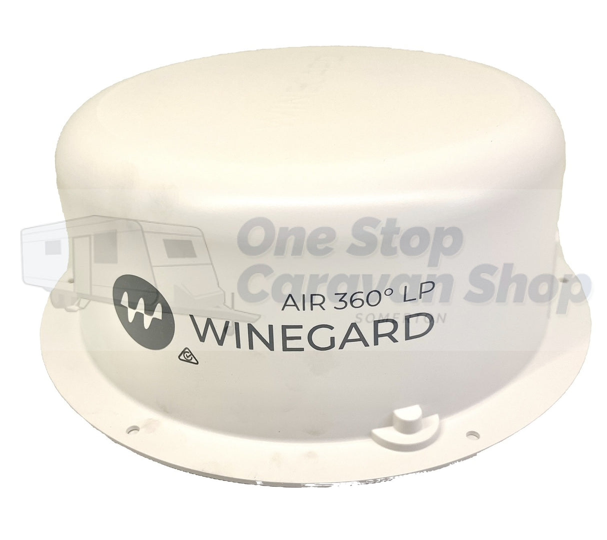 WINEGARD - AIR 360LP Compact Omnidirectional TV & FM Antenna White- 900-00090