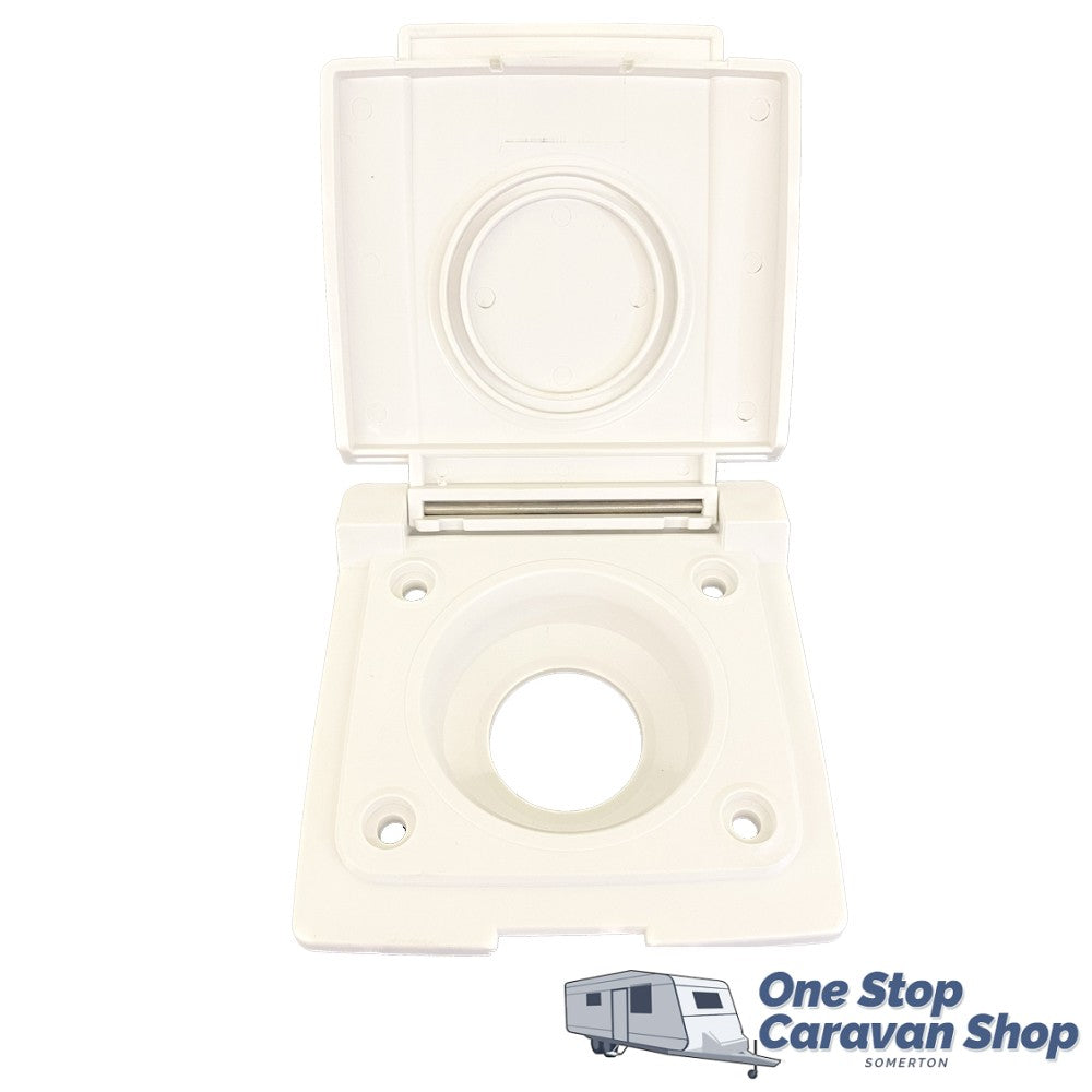 Gas Bayonet Cover (White) - For Wall Mount Gas Bayonet