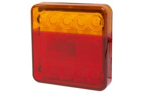 CRL20 SERIES COMBINATION TRAILER LAMP SQUARE
