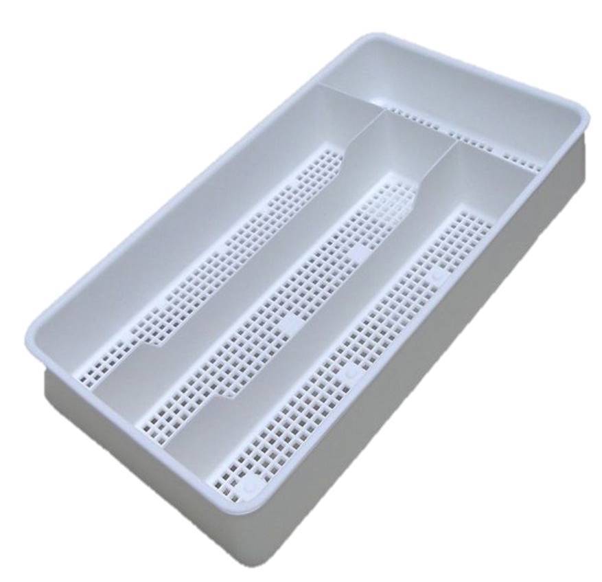 Cutlery Tray Small New White Plastic