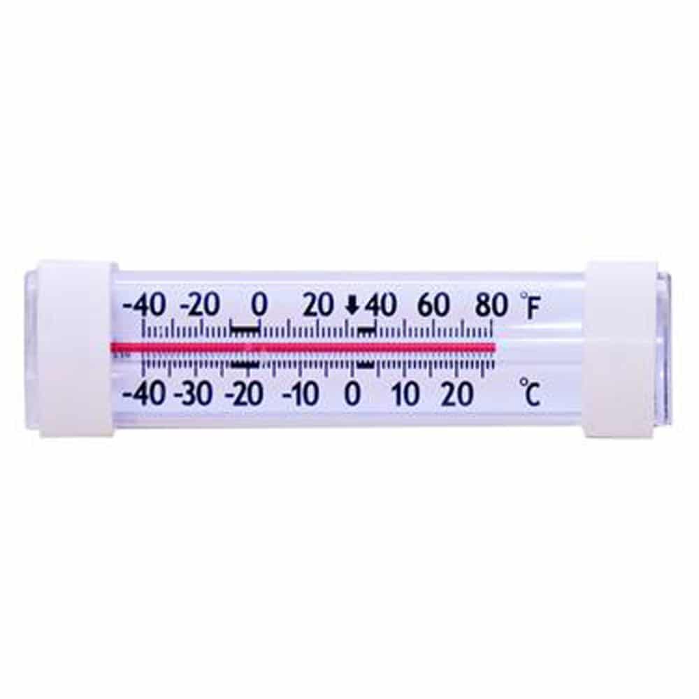 Horizontal Refrigerator/Freezer Thermometer