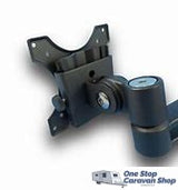 S2 Black Double Arm TV Bracket