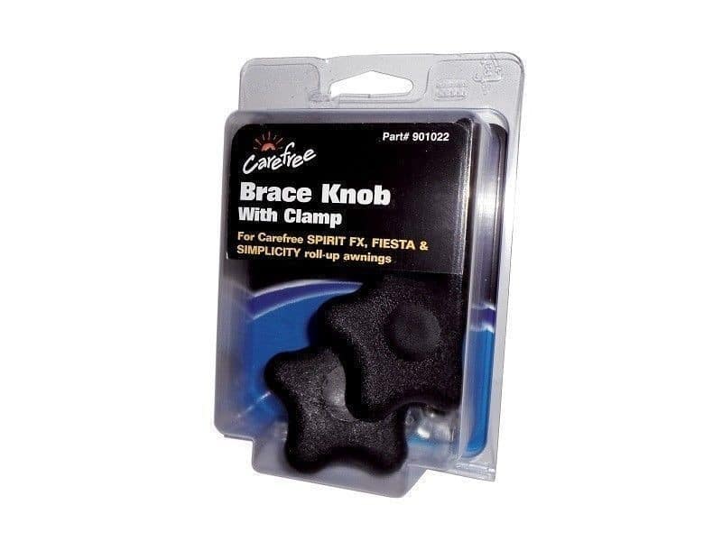 Carefree Black Locking Knob w/nut- Pair