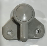 Viscount POW Grey Knob Lock 008556