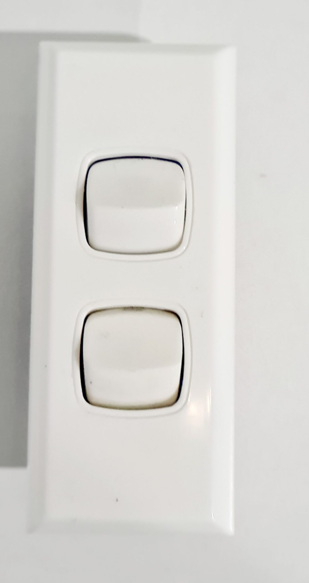 Double Pole Twin Architrave Switch