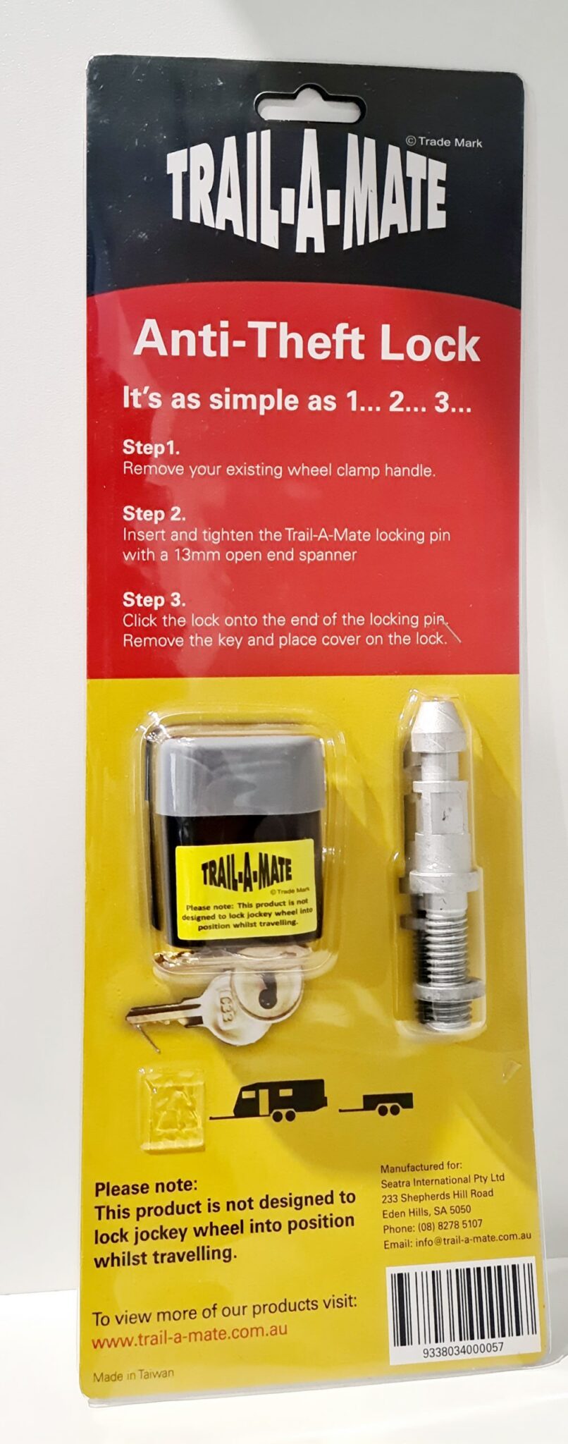 TRAIL-A-MATE ANTI THEFT LOCK - 9025