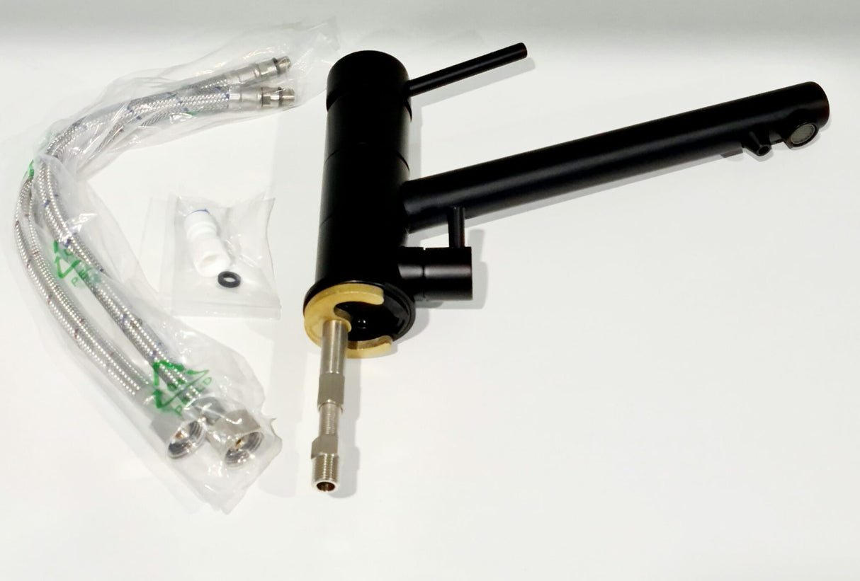 3 WAY MIXER TAP BLACK - TWB01