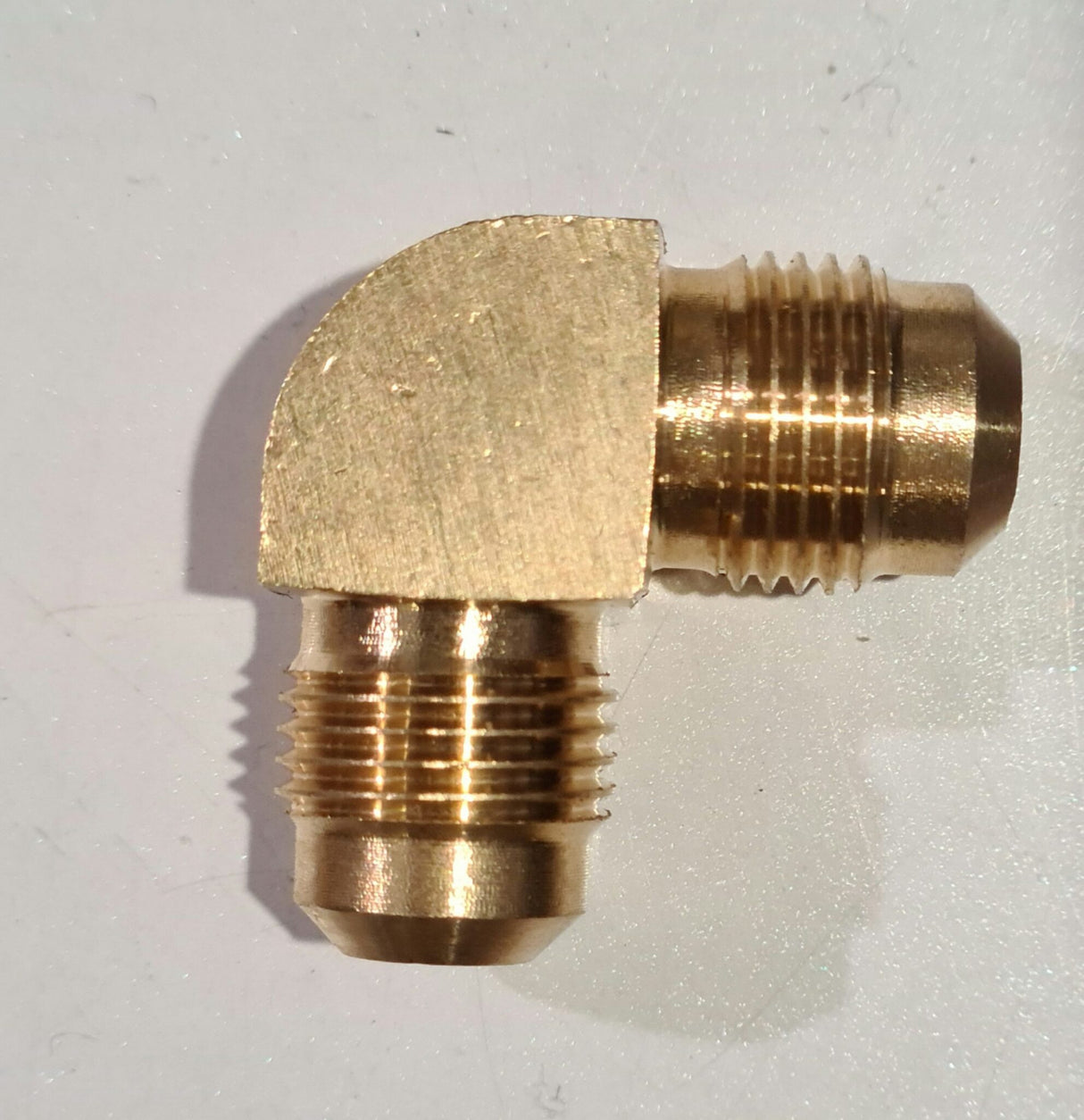 Equal Double Flare Male Elbow 3/8 Gas Fitting