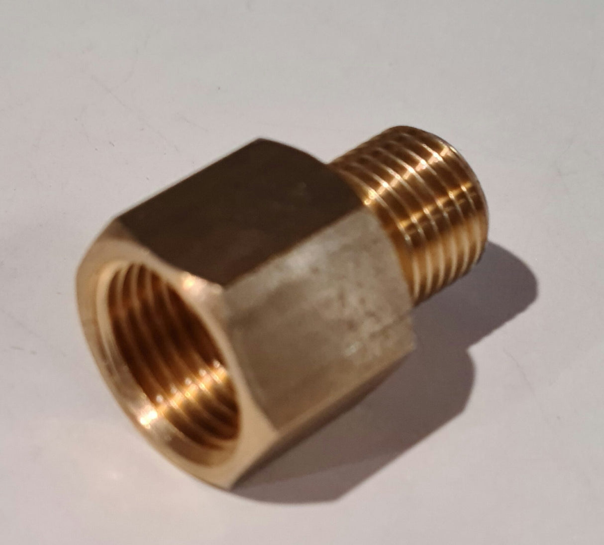 3/8 Female SAE x 1/4 Male BSPP Hose Adpator