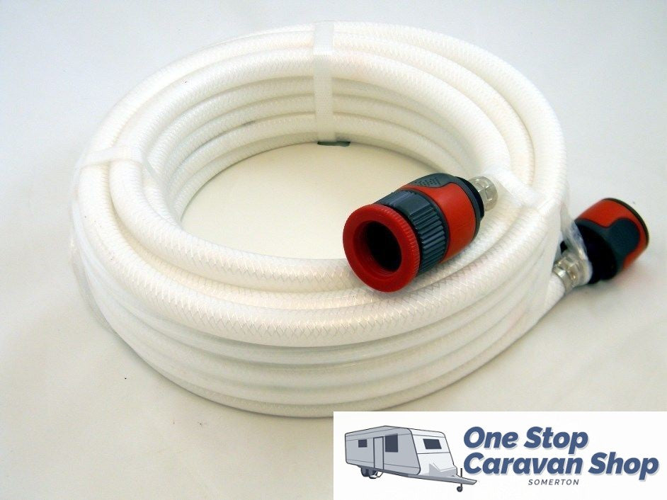 12mm Food Grade Drinking Water Hose with fittings - 20m