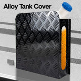Diesel Tank Cover Double Side for Fuel Tank 10/15L - Black or Dark Grey Checkerplate