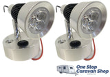 2x Tech RV Reading Light DC12V