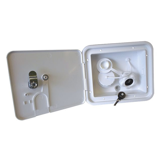 Dual Lockable Water Filler with Plastic Valve