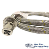 Gas Bayonet Hose 1.5m 3/8