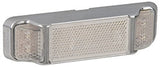 38 Series Chrome Marker Lamps with inbuilt Clear Reflector 135mm x 38mm x 22mm