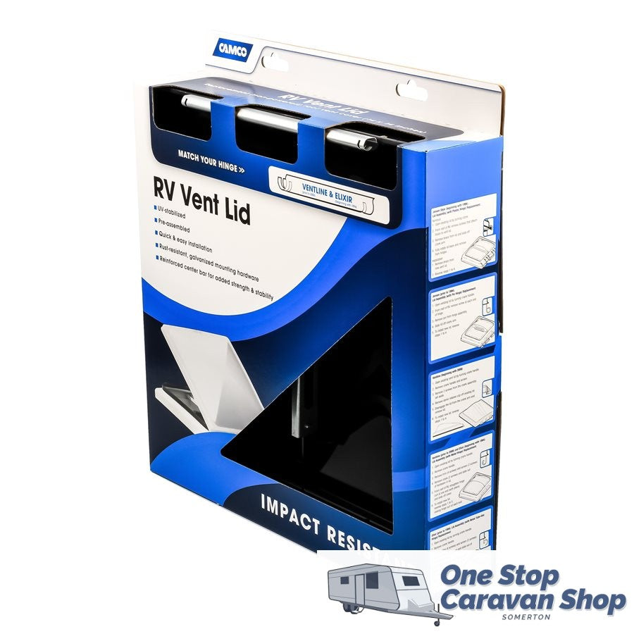 Old Ventline & Elixir Vent Lid - Black