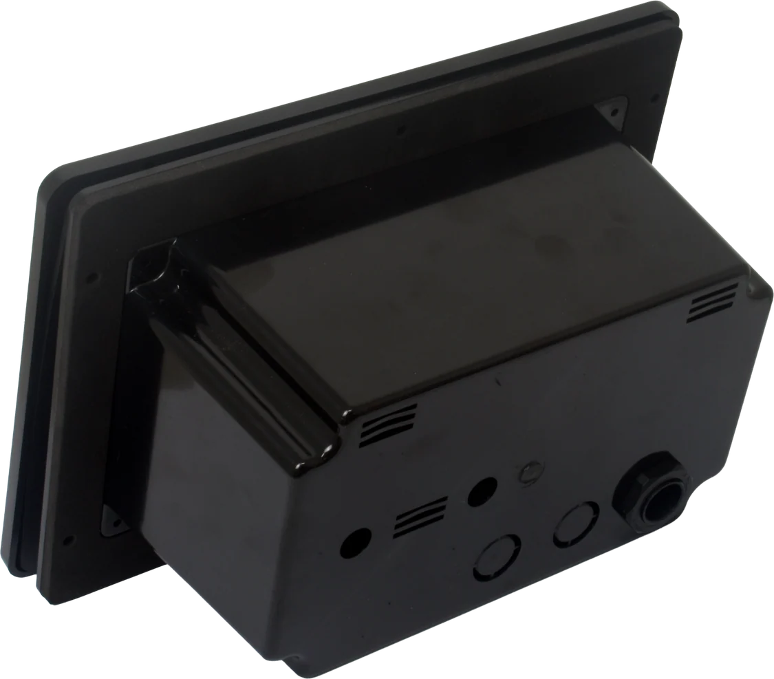 15A POWER INLET RCBO ENCLOSURE - BLACK