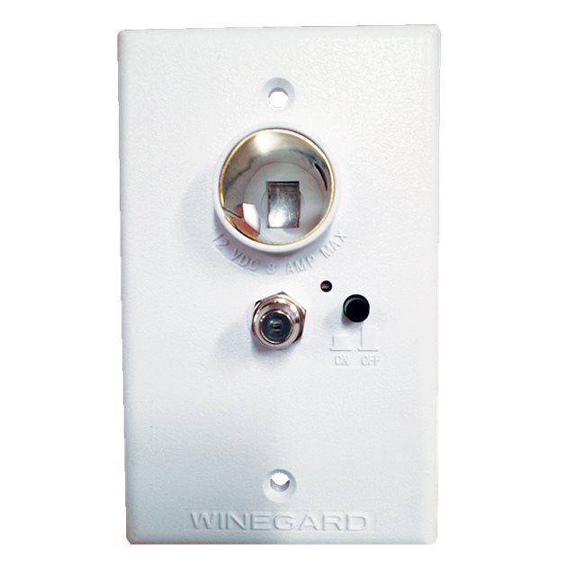 Winegard 12v Socket Wall plate - Winegard Antenna