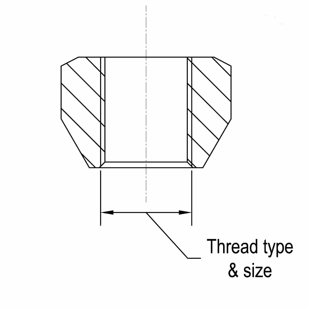 Wheel Nut Set - 1/2" UNF Zinc Plated x 5