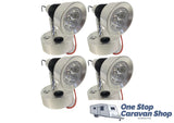 4x Tech RV Reading Light DC12V