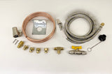 5/16 Gas Bayonet Installation Kit w/ 2m SS 1/4 Gas Hose w/ Adapter to suit 3/8 all Webber BBQs