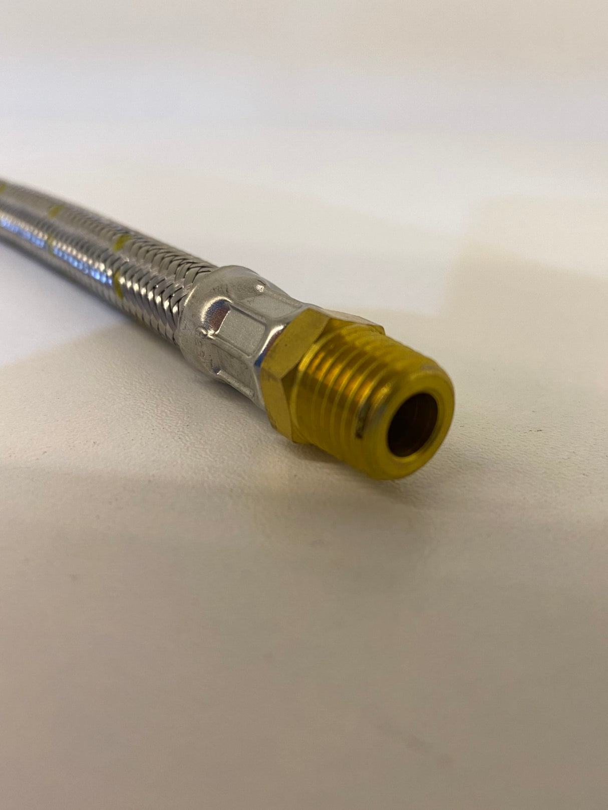 600mm Type F LCC27 Gas Hose - 1/4 MNPT Pigtail