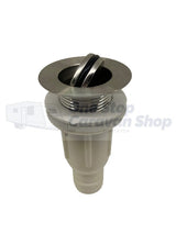 Caravan & RV 38mm Chrome Basin Push Plug with 32mm outlet