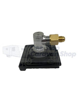 WALL MOUNT GAS BAYONET AND COVER BLACK WITH 3/8 ADAPTOR - OSCSWMGB- 3/8" 1/2"