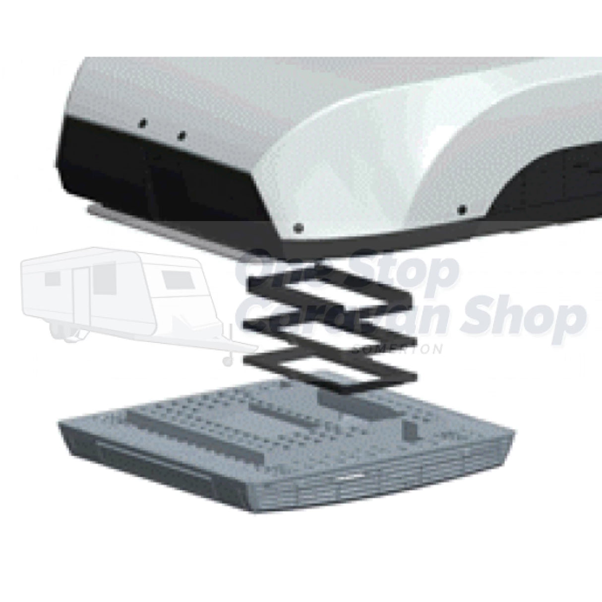 Dometic Harrier Thick Roof Duct-Kit - 81-535-DUCT3