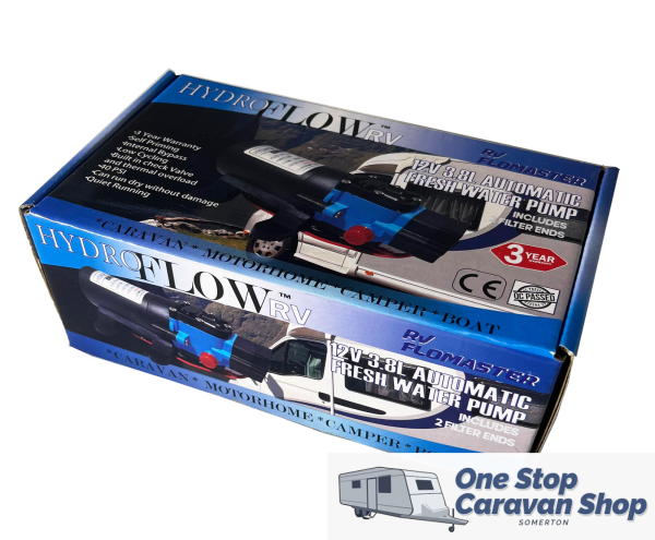 Hydroflow 12V 3.8L Automatic Fresh Water Pump