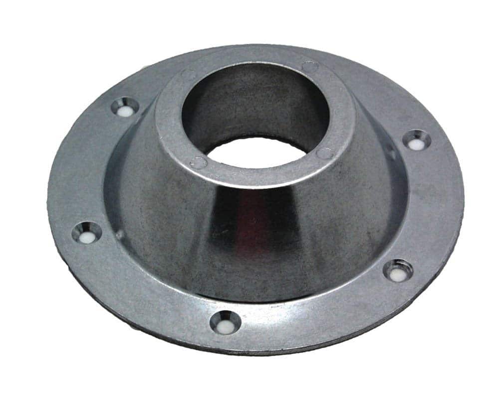 Chrome Aluminium Round Surface Mount