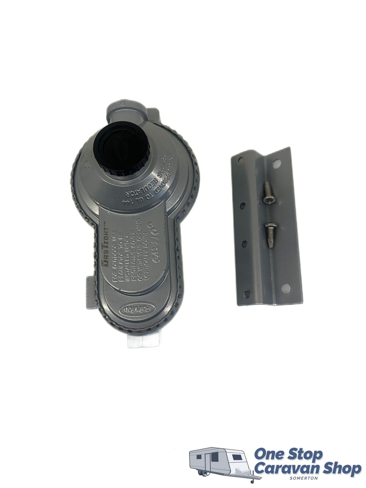 Single Gas Regulator Kit (3/8 & 5/16) w/ 1 x 450mm 1/4 MNPT Hose