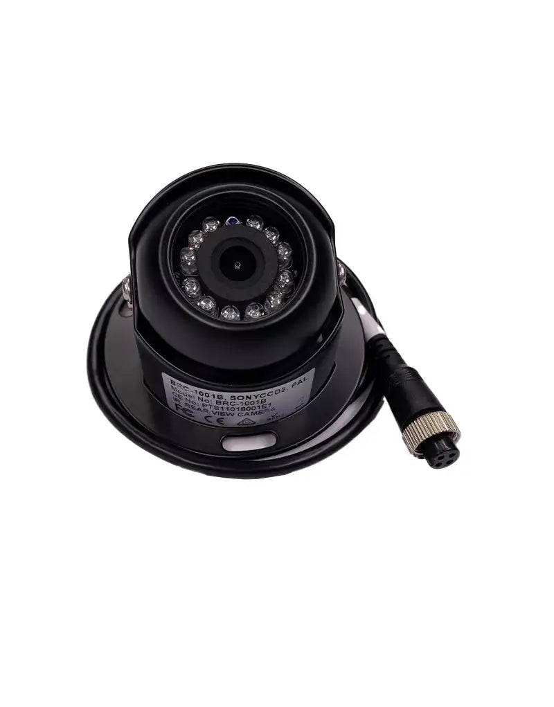 Sphere Caravan Reversing Camera System - 7 inch Rear Mirror Mount Monitor & 1 Camera Black(2 Camera Inputs)