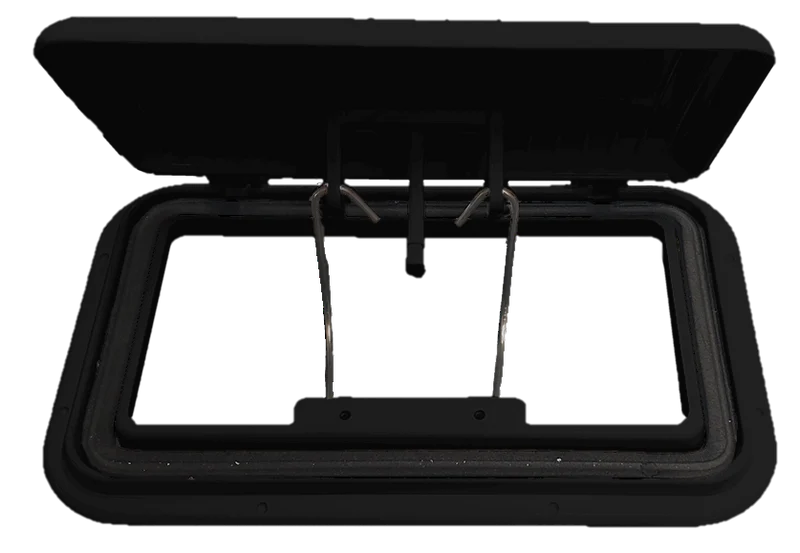 Large Scupper Vent - Black