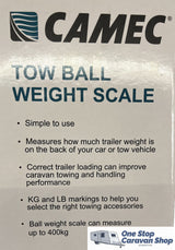TOW BALL WEIGHT SCALE