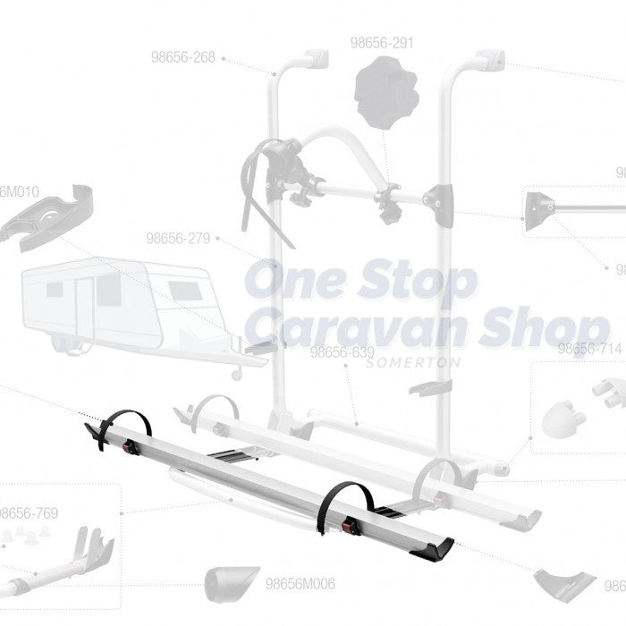 98656-993: Fiamma Quick Rail - Suit Carry Bike Pro Series - Black